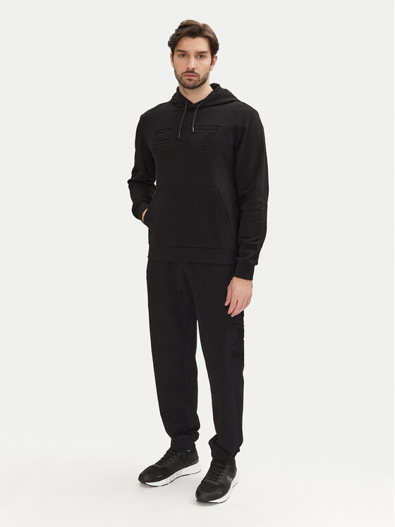 EA7 Emporio Armani EA7 Emporio Armani Bluza 7M000152 AF10432 UC001 Czarny Regular Fit
