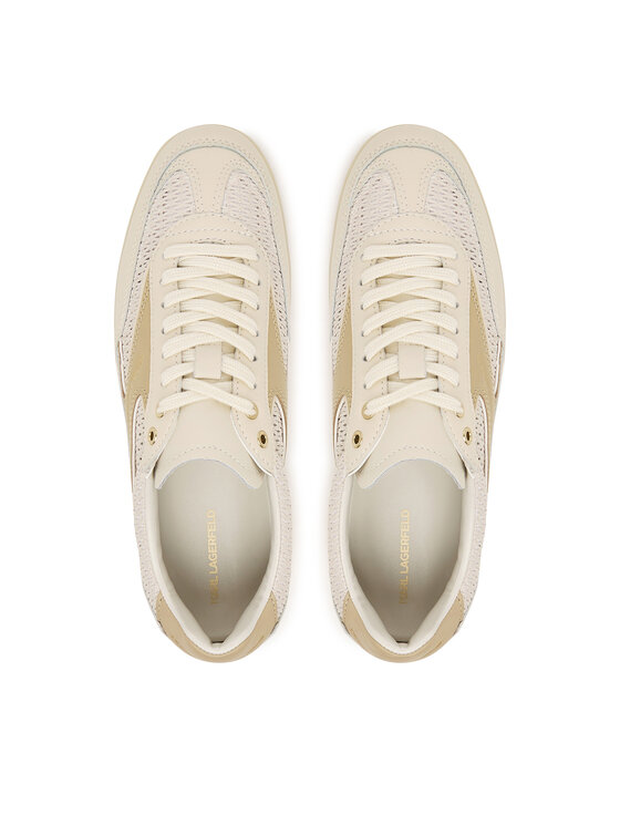 KARL LAGERFELD KARL LAGERFELD Sneakersy Kandidate KL63826 Beżowy