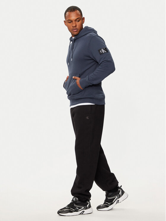 Calvin Klein Jeans Calvin Klein Jeans Παντελόνι φόρμας J30J326401 Μαύρο Relaxed Fit