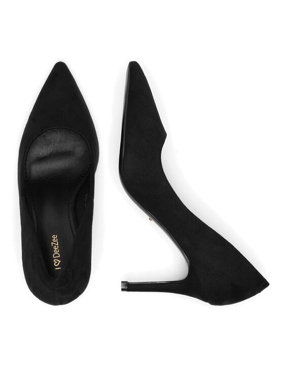 DeeZee DeeZee Pantofi cu toc subțire IV-DBC Negru