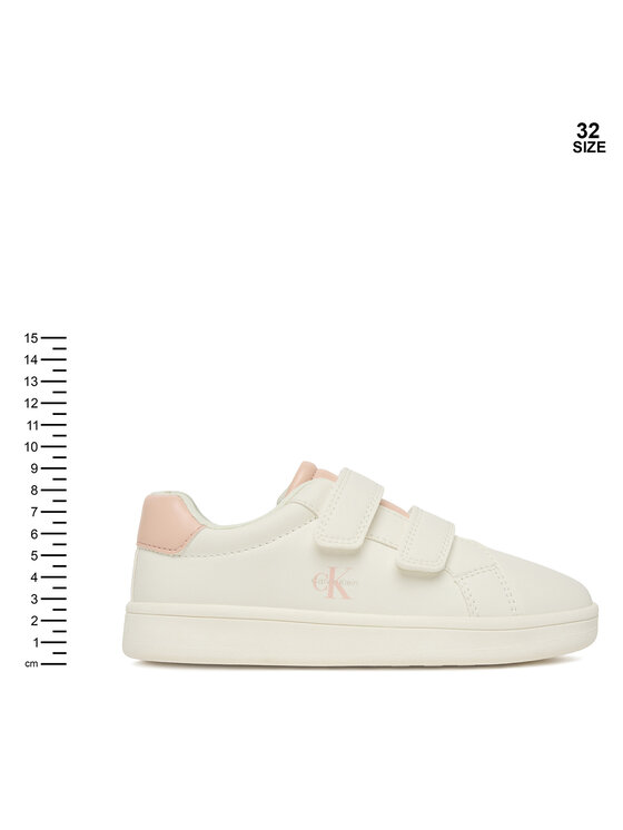 Calvin Klein Calvin Klein Снікерcи Velcro V1A9-83206-1355A708 S Білий
