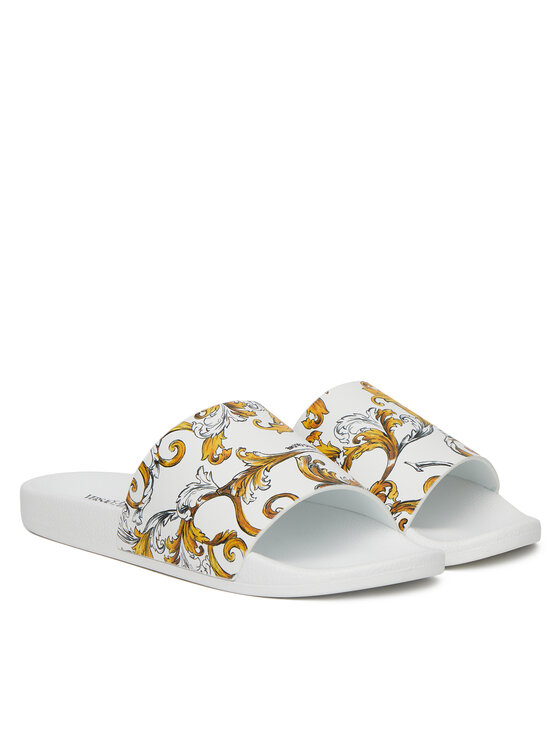 Versace Jeans Couture Versace Jeans Couture Klapki 78YA3SQ4 Biały