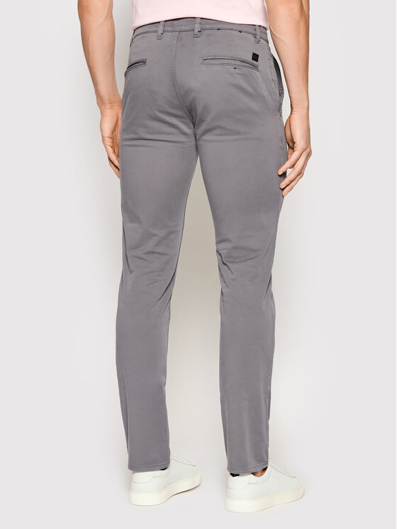 BOSS Boss Pantaloni chino Schino D 50470813 Gri Slim Fit