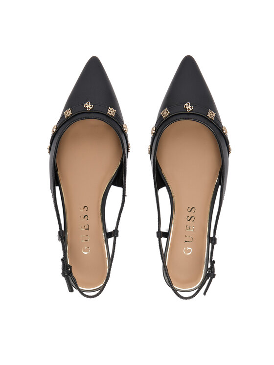 Guess Guess Балеринки FLPDOR LEA05 Черен