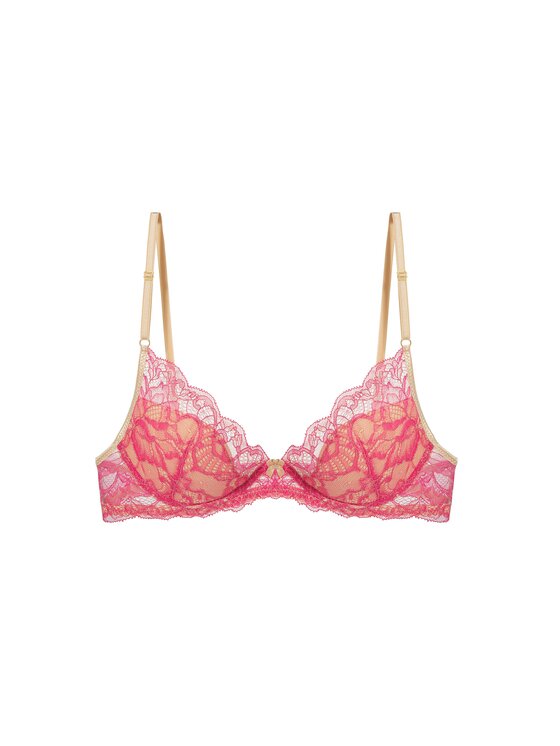 Perilla Perilla Biustonosz push-up Biustonosz Lola Dark Pink Różowy