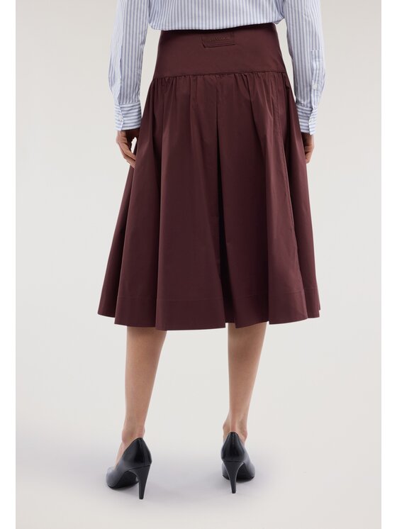 Trussardi Trussardi Gonna midi 1186A000667N046 Bordeaux Regular Fit