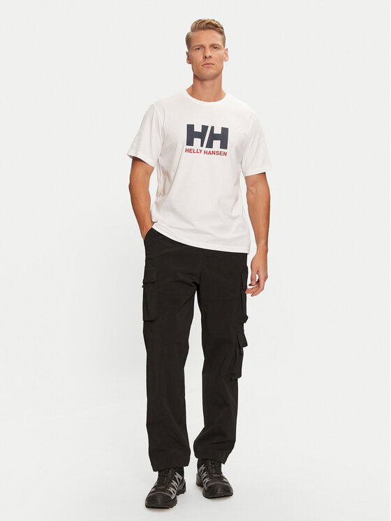 Helly Hansen Helly Hansen T-krekls Logo 30396 Balts Regular Fit