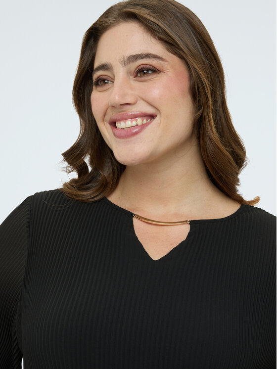 Fiorella Rubino Fiorella Rubino Blusa 2047T002429N033 Nero A-Line Fit