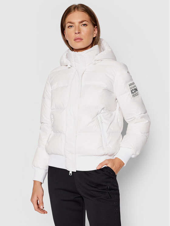 giubbotto armani bianco