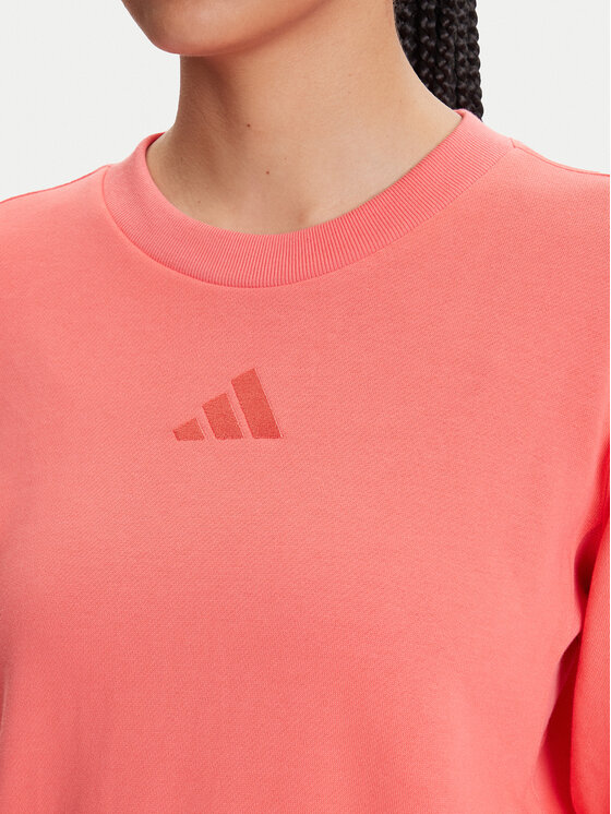 adidas adidas Світшот ALL SZN French Terry KD9775 Кораловий Regular Fit