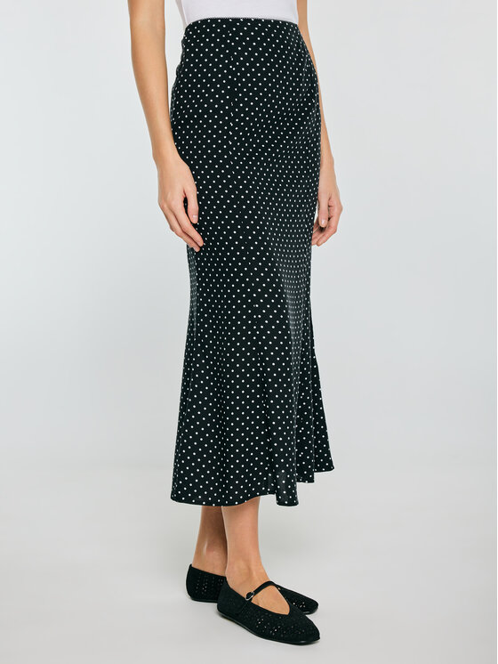 BIG STAR BIG STAR Spódnica midi CAROLLA Czarny Regular Fit
