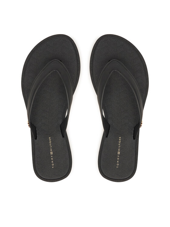 Tommy Hilfiger Tommy Hilfiger Flip flop Scandi FW0FW09206 Negru
