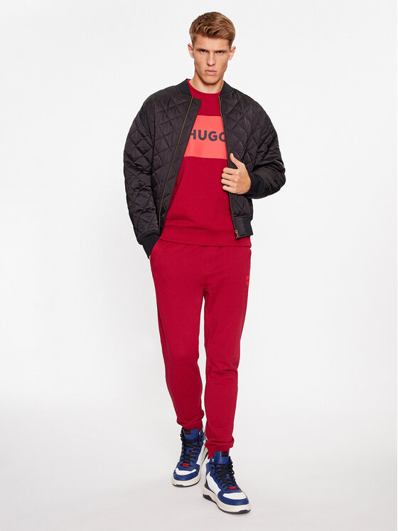 HUGO Hugo Sweatshirt Duragol222 50467944 Rot Regular Fit