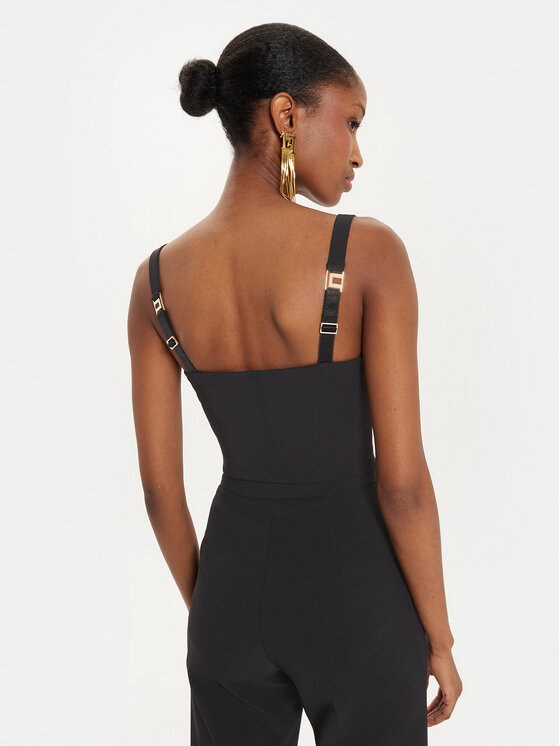 Elisabetta Franchi Elisabetta Franchi Τοπ TO-001-46E2 Μαύρο Regular Fit