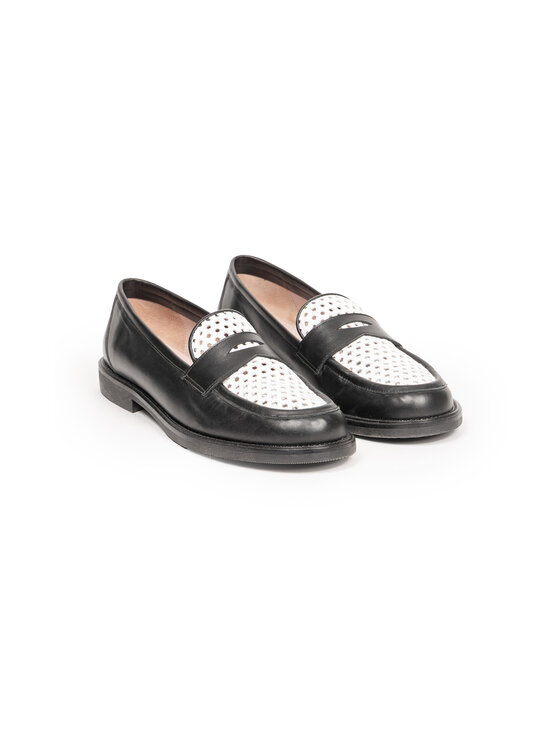 Deni Cler Milano Deni Cler Milano Mokasyny T-DC-B318-F2-77-91-1 Biały