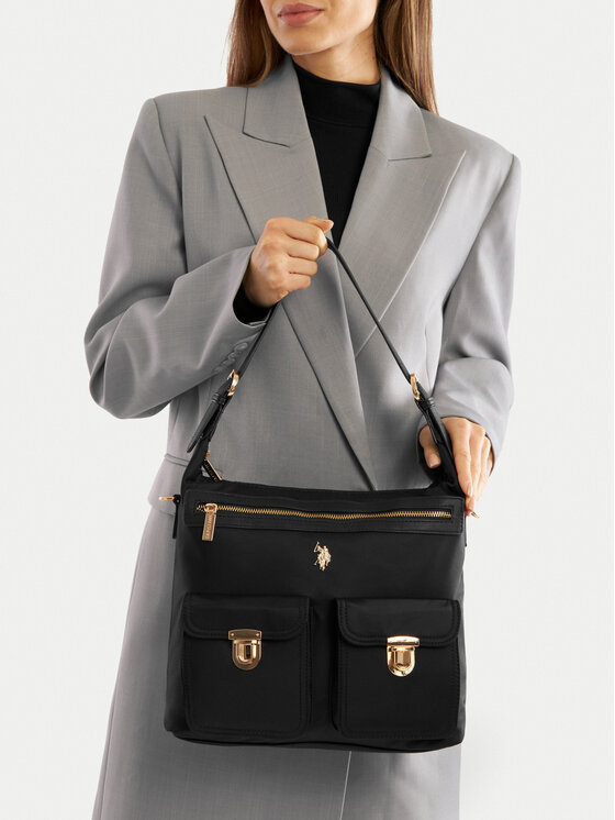 U.S. Polo Assn. U.S. Polo Assn. Handtasche BEUXT6389WIP Schwarz