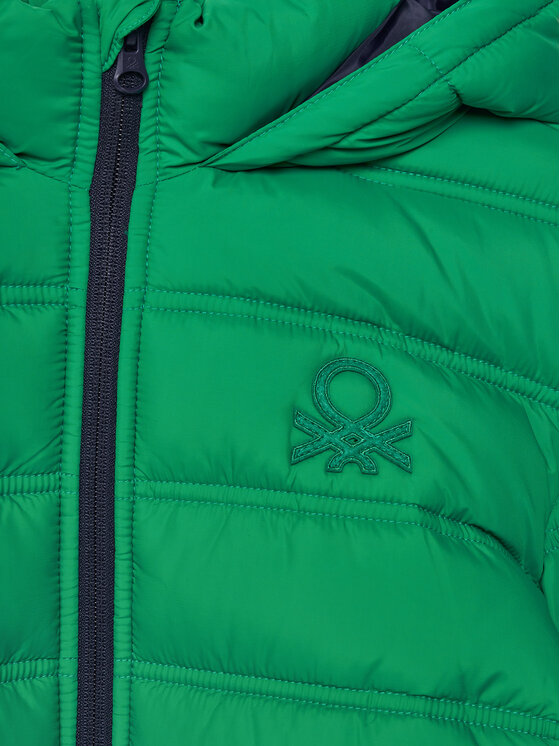 United Colors Of Benetton United Colors Of Benetton Zimska jakna 2WU0CN016 Zelena Regular Fit