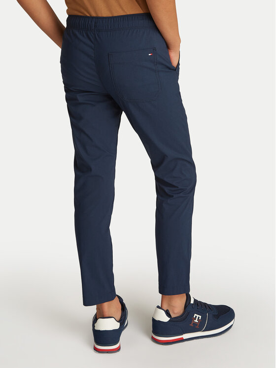 Tommy Hilfiger Tommy Hilfiger Hlače KB0KB09306 Tamnoplava Slim Fit
