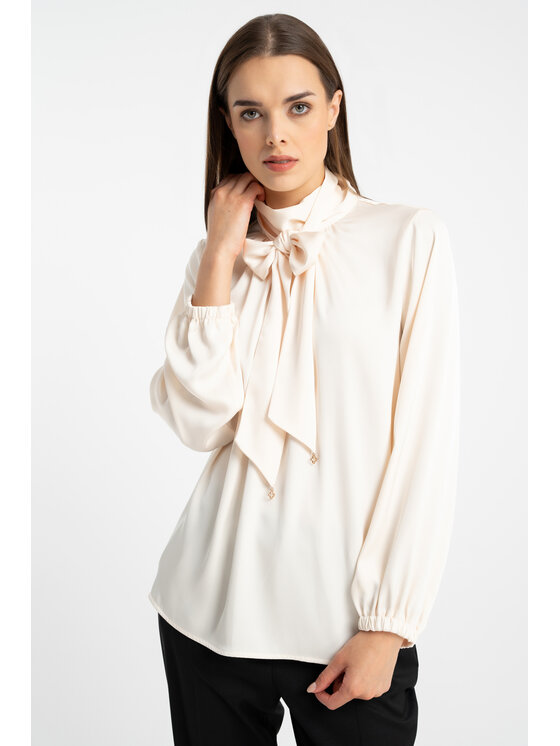 CLICK CLICK Μπλουζάκι 10-6916 Εκρού Relaxed Fit