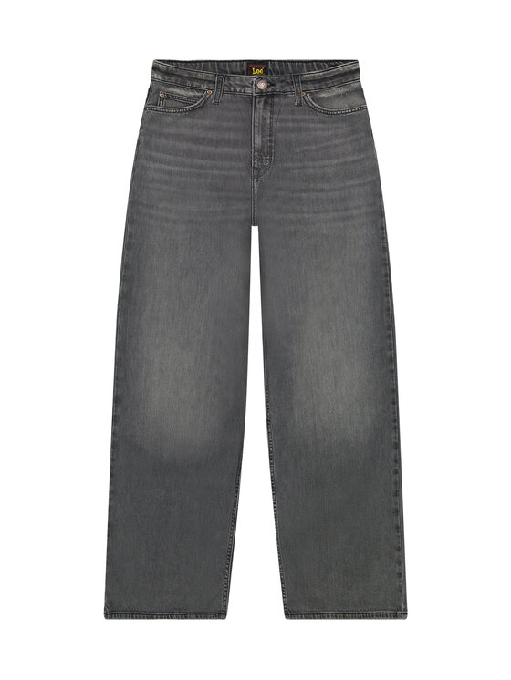 Lee Lee Jeansy 112370895 Szary Relaxed Fit