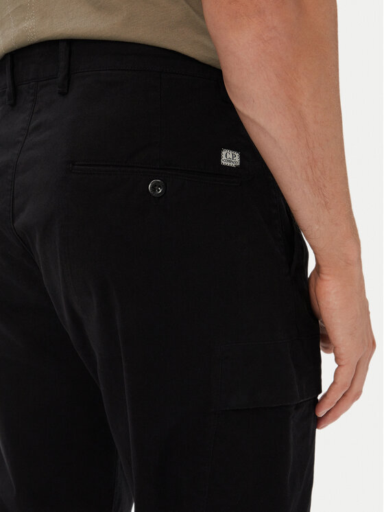 C.P. Company C.P. Company Cargo kalhoty 21CMPA090A005529G Černá Regular Fit