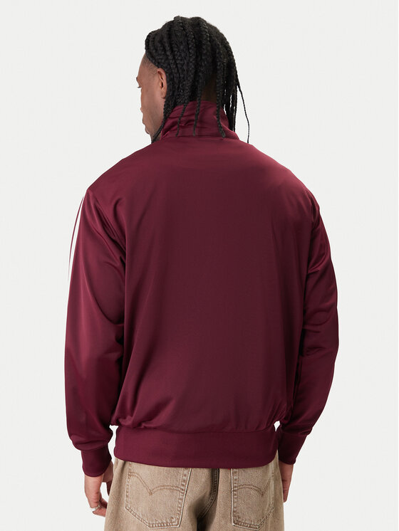 adidas adidas Bluză Firebird KE1646 Vișiniu Loose Fit