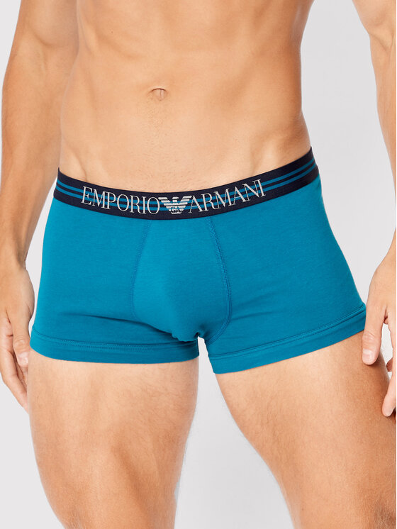 Emporio Armani Underwear Emporio Armani Underwear Sada 3 kusů boxerek 111357 2F723 17136 Tmavomodrá