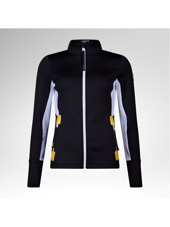 Rossignol Rossignol Polar W Jcc Fleece Jacket Czarny Slim Fit