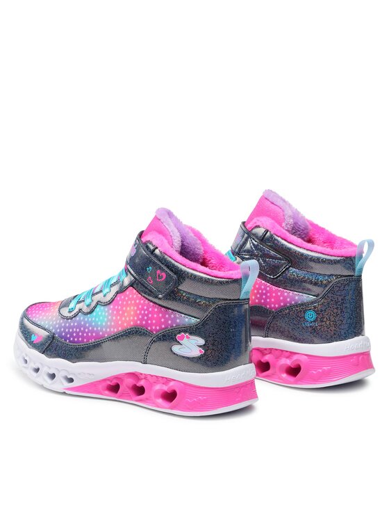 Skechers Skechers Sneakersy Flutter Heart Lights Simple Amor 302677L/NVMT Niebieski