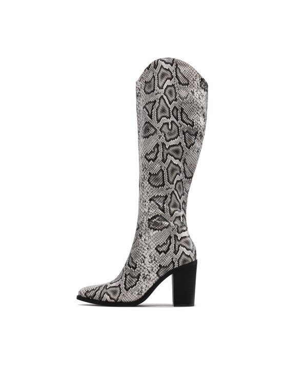 DeeZee DeeZee Cizme și botine cowboy ZALRT220103 Gri