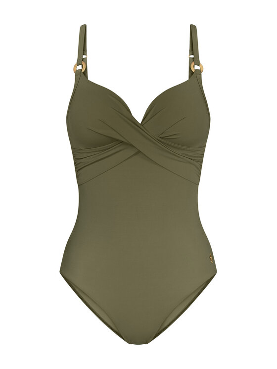 Triumph Triumph Jednodílné plavky Summer Twist 10222265 Zelená