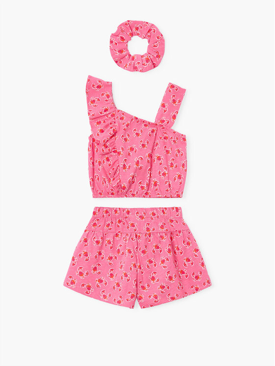 Mayoral Mayoral Set Top und Shorts 3233 Rosa Regular Fit