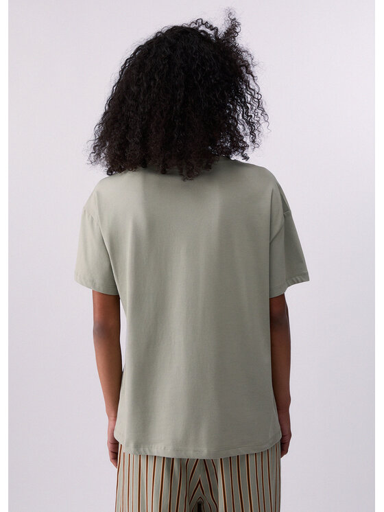 Liu Jo Liu Jo T-shirt CA6330JS088P9639 Verde Loose Fit