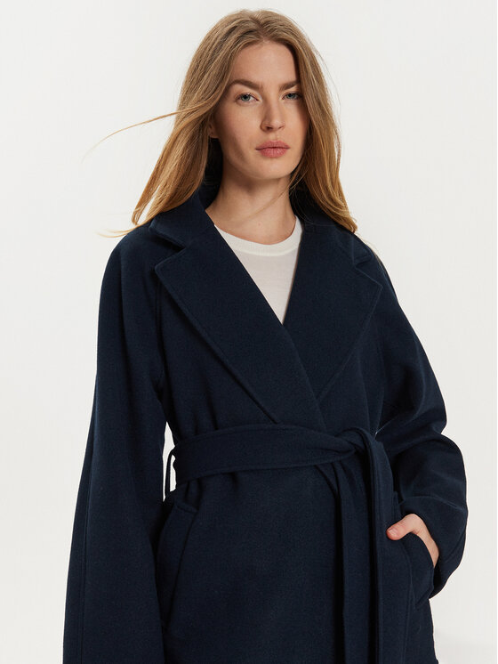 Gina Tricot Gina Tricot Cappotto di transizione 22987 Blu scuro Regular Fit