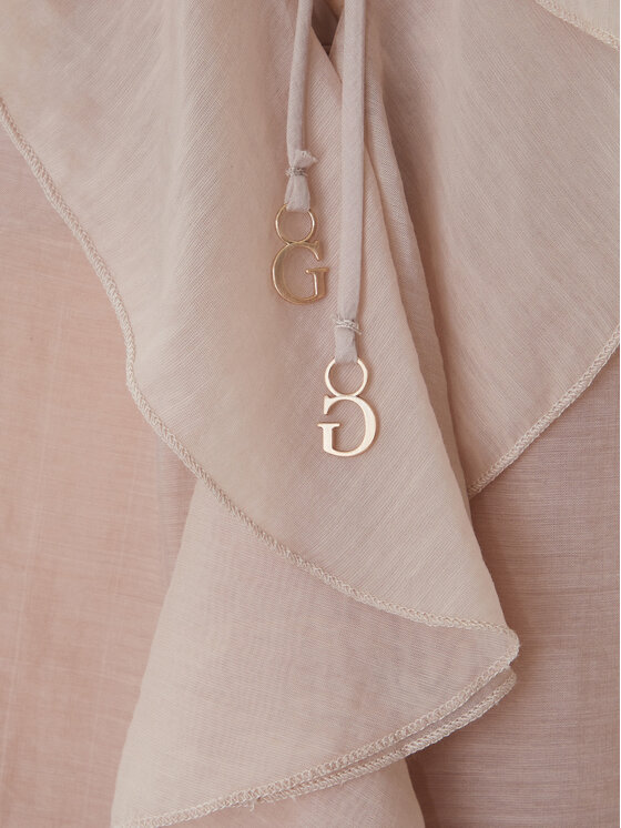 Guess Guess Majica W6GH28 W1844 Bež Regular Fit