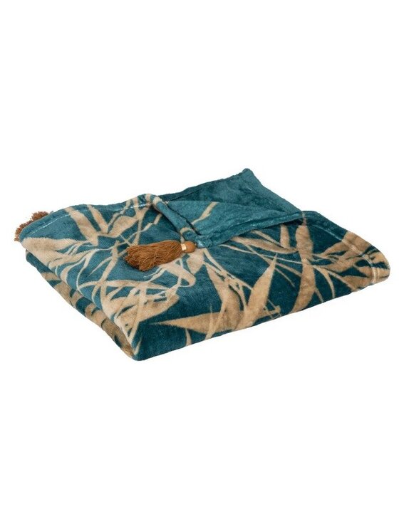 Pled MIAhome, pled narzuta z chwostami Jiling 125x150 cm