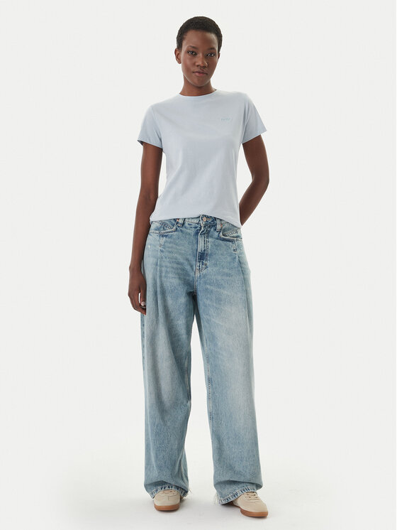 BOSS BOSS T-särk C_Esogo_1 50506973 Sinine Regular Fit