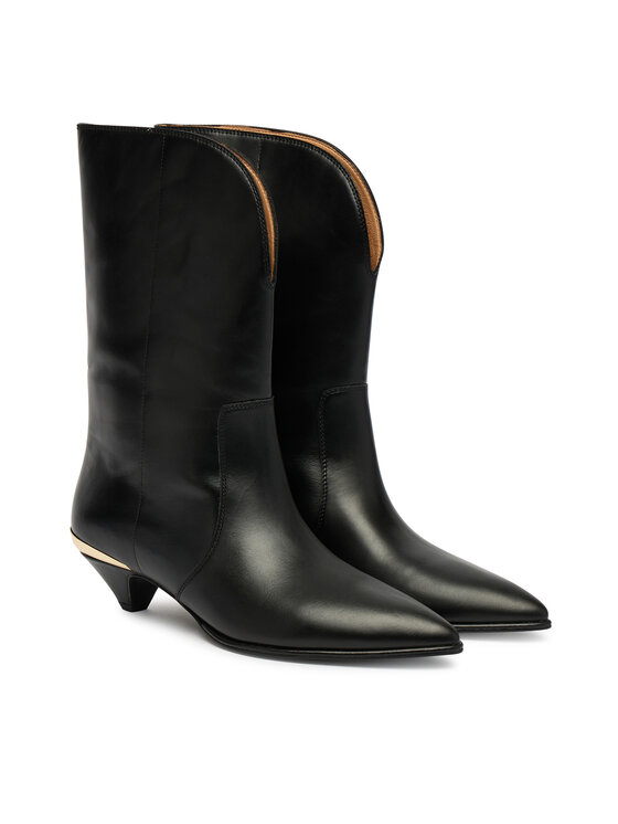 LOVE MOSCHINO LOVE MOSCHINO Bokacsizma JA24363G0NIA0000 Fekete