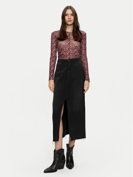 Brave Soul Brave Soul Majica LLT-225BARIL Ružičasta Slim Fit