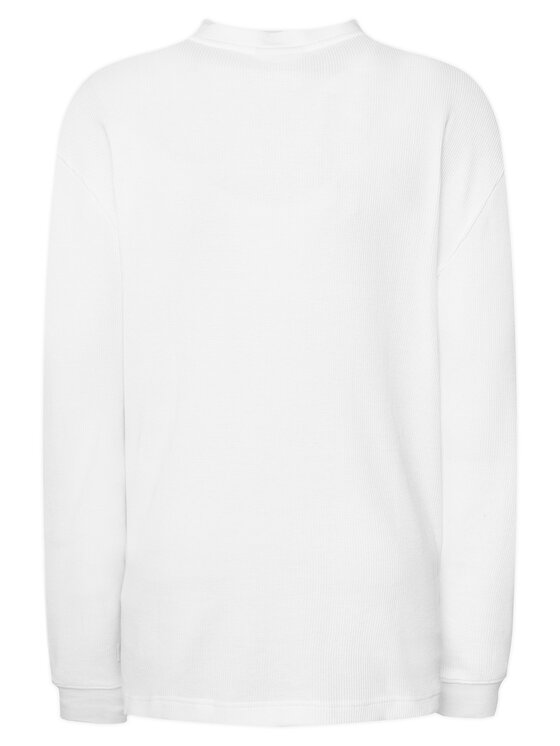 Outhorn Outhorn Тениска с дълъг ръкав OTHAW23TLONM183 Екрю Regular Fit