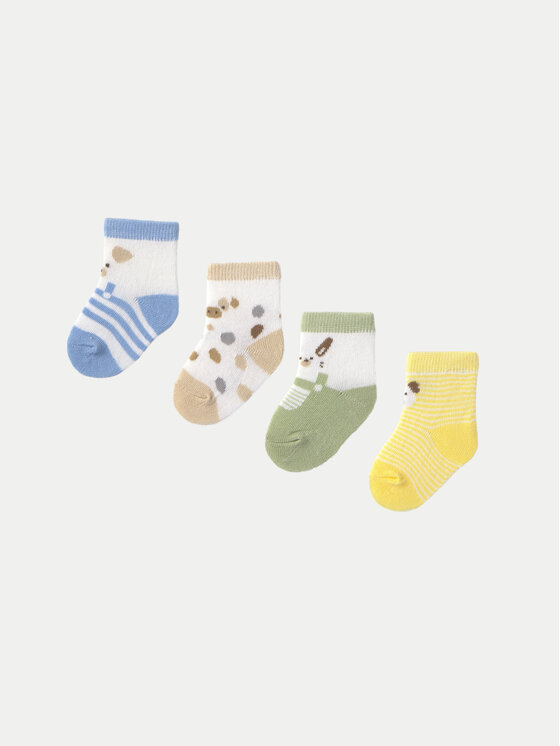 Mayoral Mayoral 4er-Set hohe Kindersocken 9862 Bunt