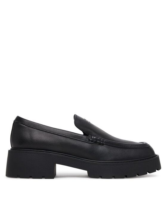 Calvin Klein Jeans Loafers Chunky Cupsole Ru Patch Lth YW0YW01862 Čierna
