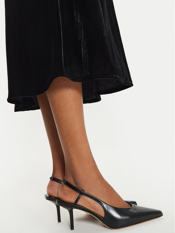 ViCOLO ViCOLO Rochie cocktail TS0282 Negru Slim Fit