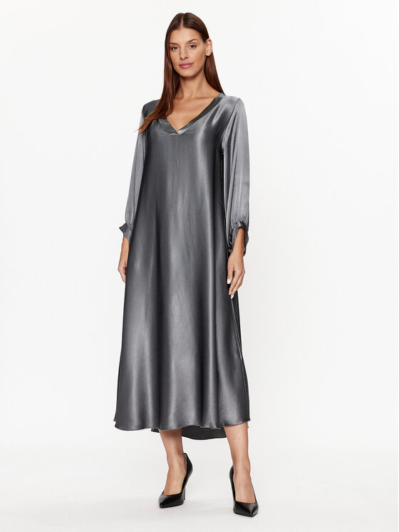 Dixie Rochie de zi A782Z037 Argintiu Relaxed Fit