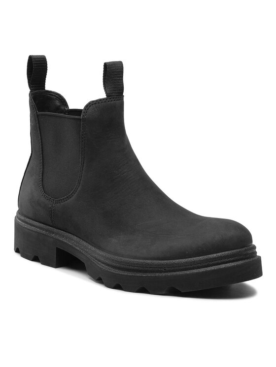 ECCO ECCO Kotníková obuv s elastickým prvkem Grainer M 21470402001 Černá