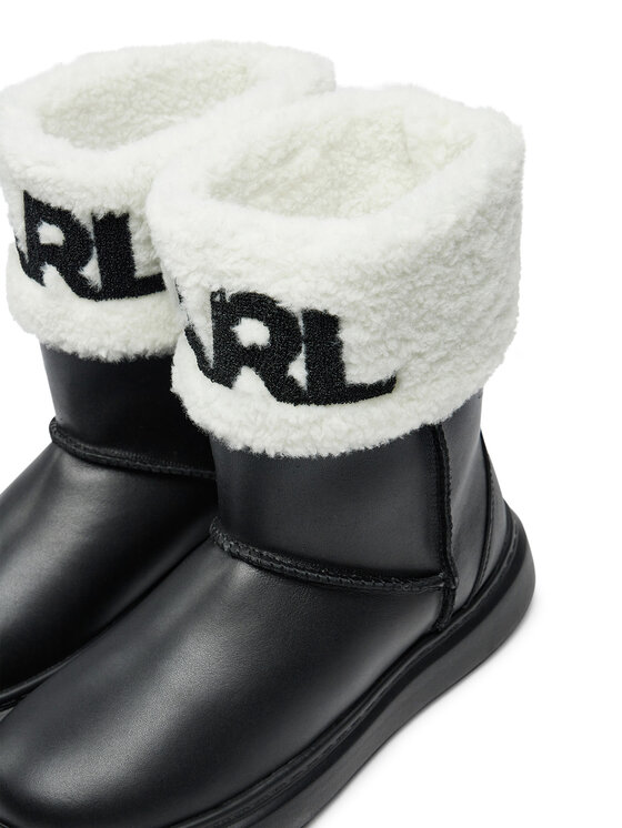 Karl Lagerfeld Kids Karl Lagerfeld Kids Botki Z30312 S Czarny