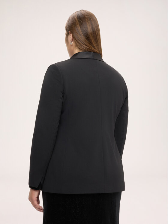Fiorella Rubino Fiorella Rubino Marynarka Q075T000329N033 Czarny Regular Fit