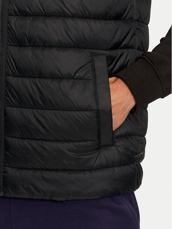 4F 4F Kamizelka 4FWAW24TVJAM146 Czarny Regular Fit