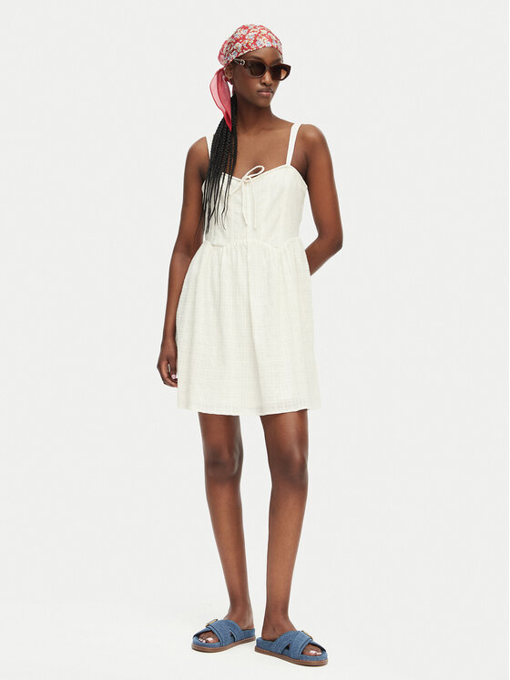 Billabong Billabong Poletna obleka Romantic Vibes EBJWD00155 Bež Regular Fit