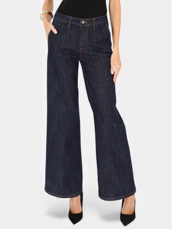 L’AF L’AF Jeansy Clover Granatowy Regular Fit